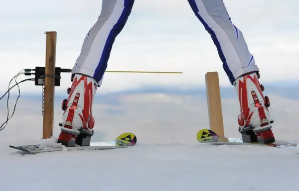 Sport, ski, start