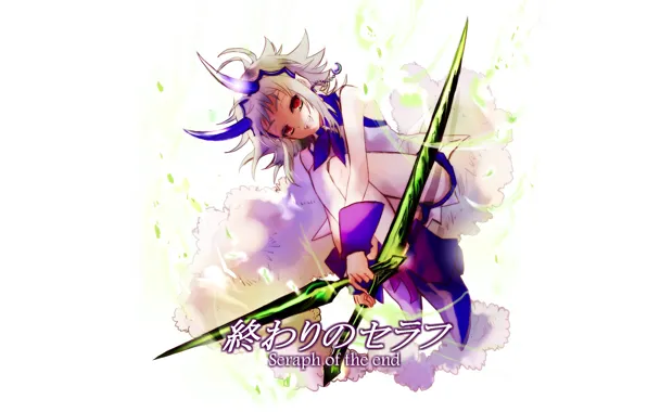 Girl, weapons, the demon, swords, Owari no Seraph, The last Seraphim