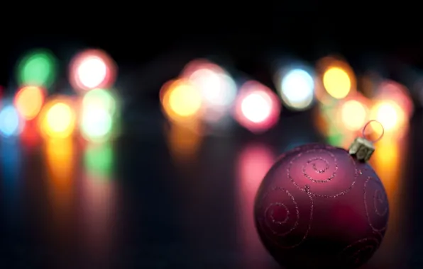 Lights, holiday, new year, ball, Christmas, christmas, new year