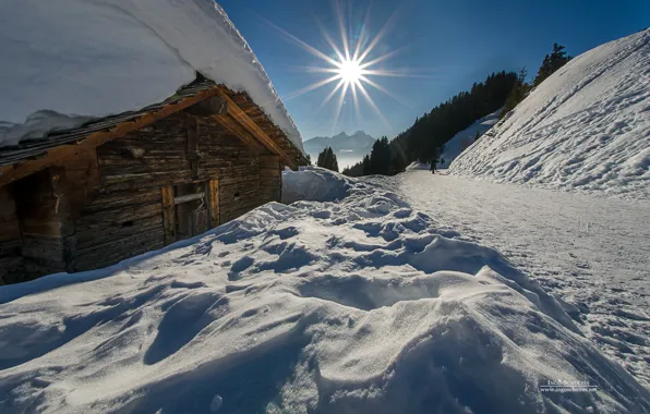 Mountains, snow, switzerland
