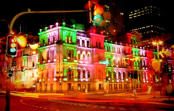 Night, movement, excerpt, Australia, night, Australian, Brisbane, Brisbane