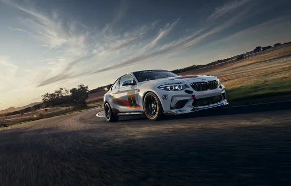 BMW, BMW, sports coupe, racing car, 2020, BMW M2 CS Racing