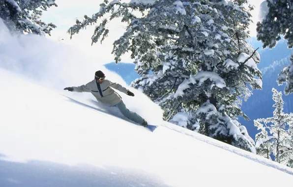 Snow, people, Snowboard, Board
