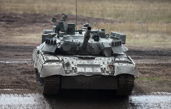 Picture dirt, tank, polygon, combat, T-80