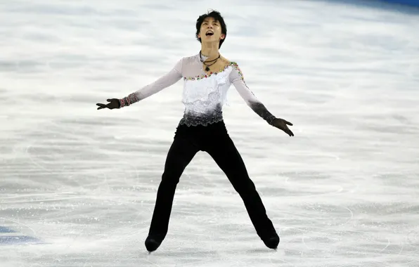 Figure skating, Japan, champion, Yuzuru Hanyu, Skating