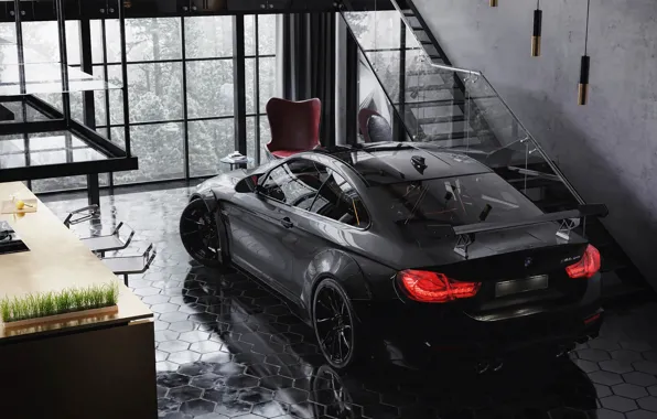 Coupe, sports car, F82, the first generation, BMW M4 GTS, Pavel Golubev