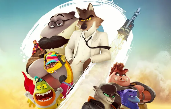 Picture Movies, Cartoon, Animation movies, 2025 Movies, The Bad Guys 2