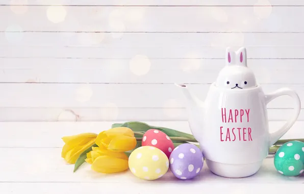 Flowers, spring, Easter, tulips, wood, flowers, tulips, spring