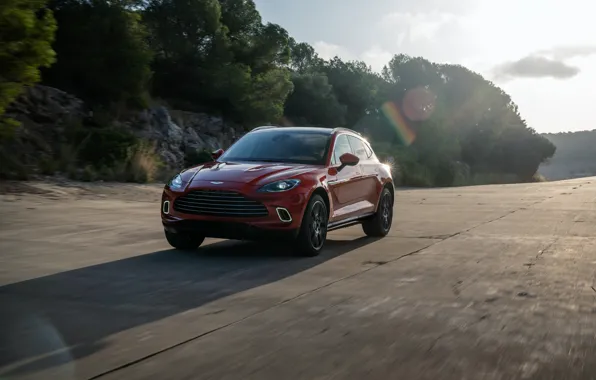 Aston Martin, speed, crossover, DBX, 2020