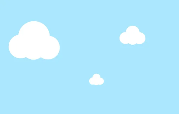 Picture the sky, clouds, minimalism, sky, minimalism, clouds, 2560x1440