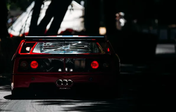 Auto, Machine, Ferrari, Ferrari, F40, Car, Supercar, Ferrari F40