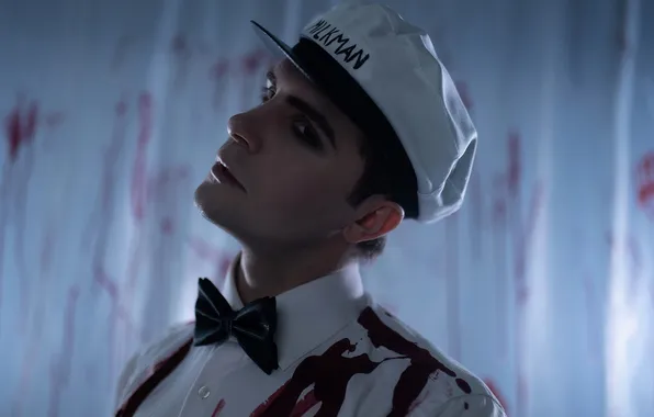 Cap, guy, cosplay, cosplay, tie, Grayson, GraysonFin cosplay, GraysonFin