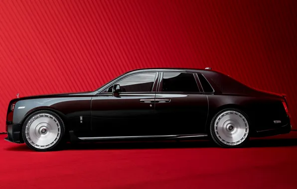 Rolls-Royce, Phantom, Rolls-Royce Phantom, side view, exterior, 2023, by Spofec