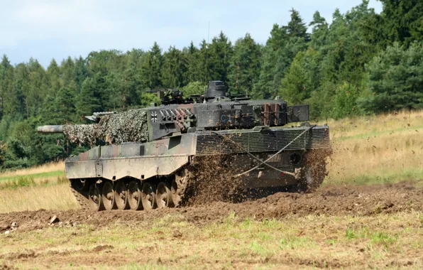 Picture weapons, tank, Leopard 2 A6