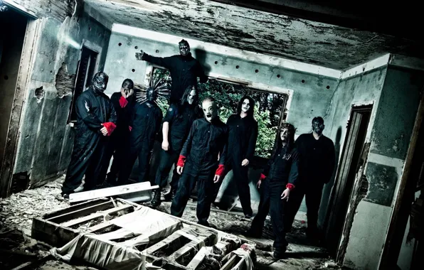 Picture music, group, Slipknot