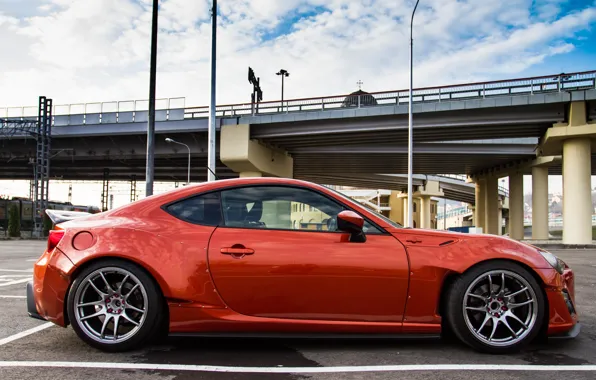 Toyota, side, GT86, Rocket, Bunny