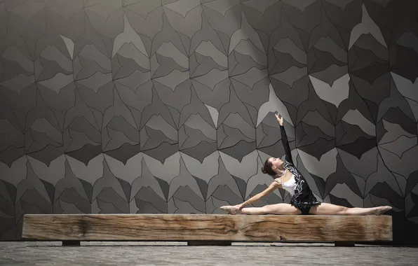 Picture twine, gymnast, Camille