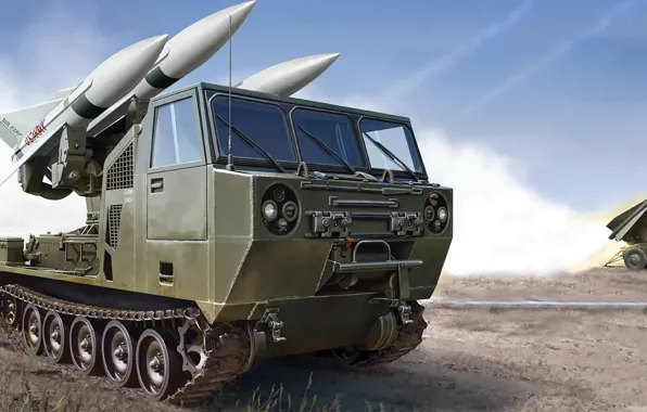 MIM-23 Hawk, M727, launcher hawk, American antiaircraft missile complex, Homing All the Way Killer