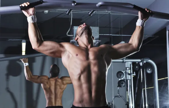 Muscle, muscle, training, athlete, the horizontal bar, workout, workout, gym