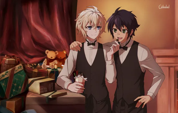 Owari no Seraph anime by corphish2deviantart on anime mika yuu HD  wallpaper  Pxfuel