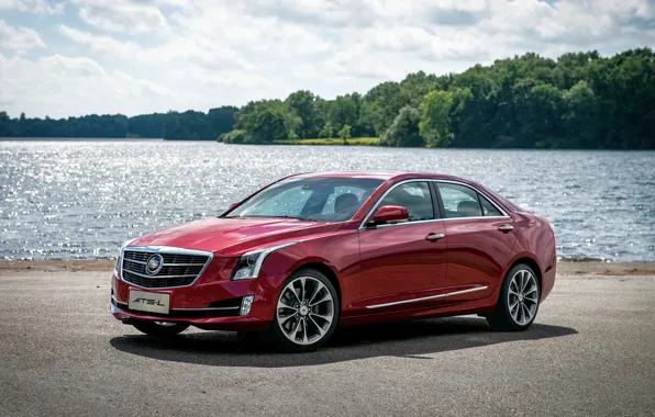 Lake, Cadillac, view, ATS