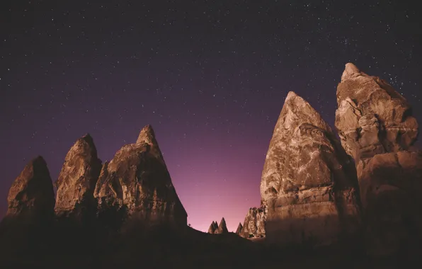 The sky, space, stars, night, outliers