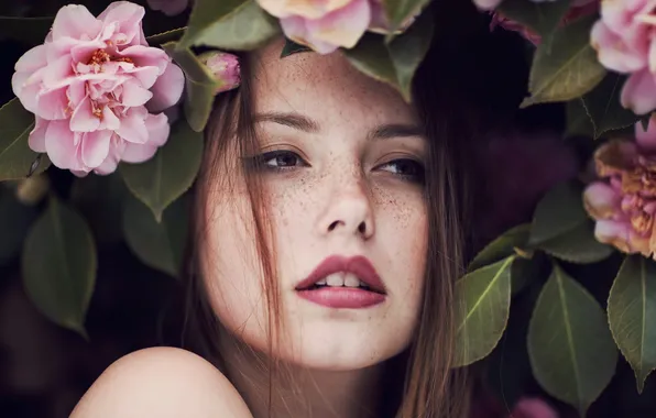 Look, girl, portrait