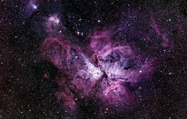 Canvas Print Carina Nebula - View of the Cosmos From Jamess Webb's  Telescope - Landscapes - Canvas Prints
