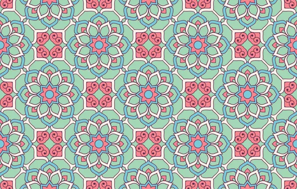 Flowers, pattern, texture, ornament, pattern, floral, seamless