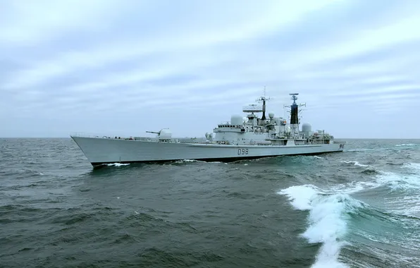 UK, destroyer, The Royal Navy, HMS York, D98