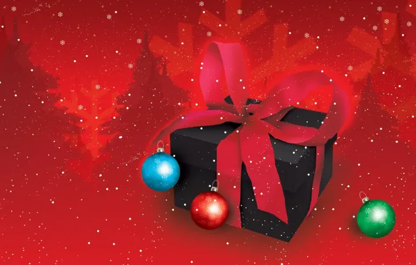 Holiday, gift, new year, ball toy