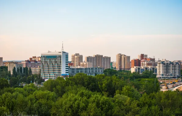 Wallpaper Home, The city, Kazan, From the height images for desktop ...