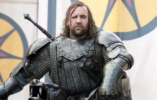 Picture armor, warrior, dog, Game of Thrones, Game of thrones, The Hound, Sandor Clegane