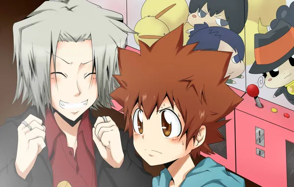 Toys, Katekyo Hitman Reborn, Teacher mafia Reborn!, Gokudera Hayato, Sawada Tsuyoshi