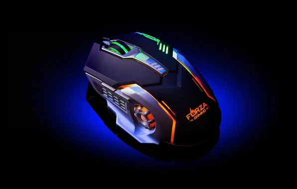 Lights, colors, beautiful, mouse, majesty, computing, novelty, ultra modern
