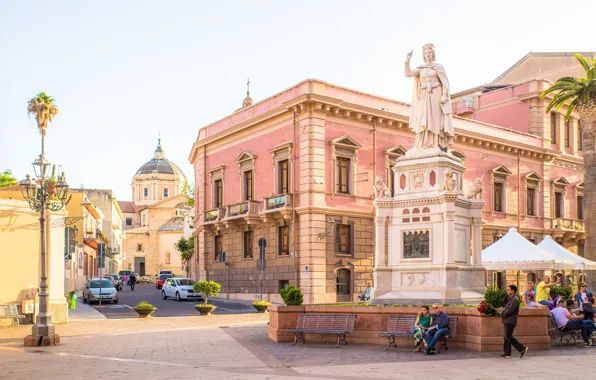 The city, home, area, Italy, Sardinia, Oristano, Sardinia, Oristano