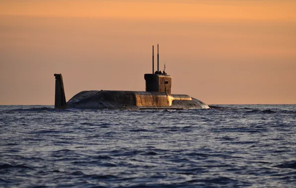 Picture submarine, Borey, project 955