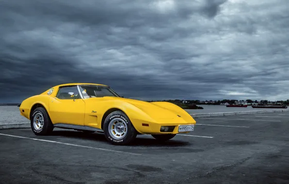 Auto, Corvette, Chevrolet, Machine, Art, Chevrolet Corvette, Chevrolet Corvette C3, Transport & Vehicles