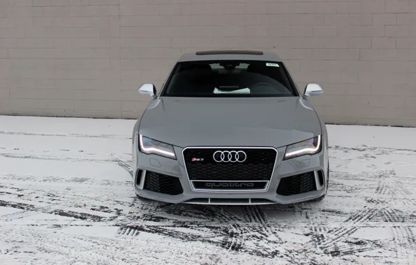 Picture audi, winter, rs7