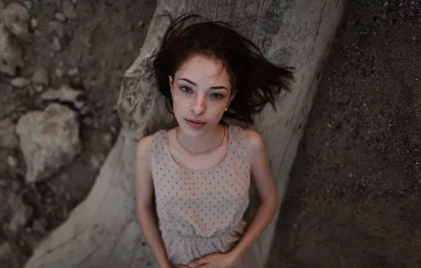 Picture girl, lies, freckles, Aleks Five