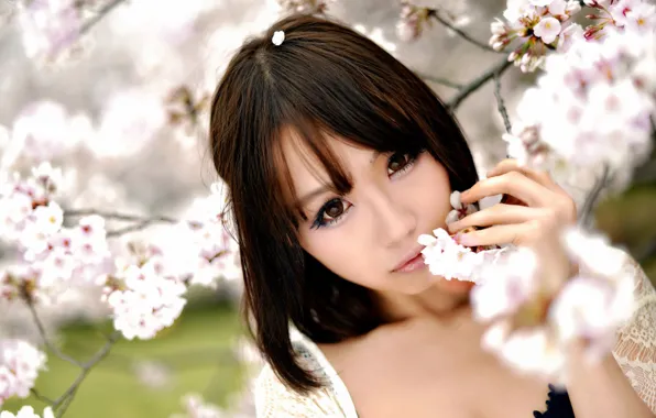 Picture look, girl, East