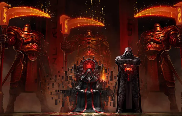 Samurai, oriental, Star Wars. Japanese