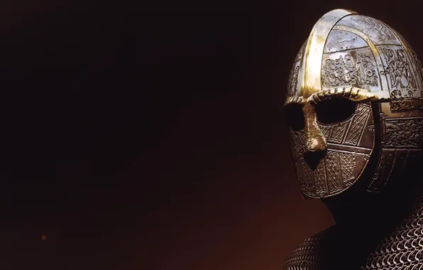 Picture rendering, warrior, helmet, mail
