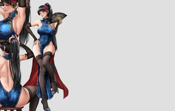 Wallpaper butt, anime, ass, armpit, cheongsum, girl, hot, babe