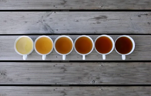 Tea, Cup, shades, on the table