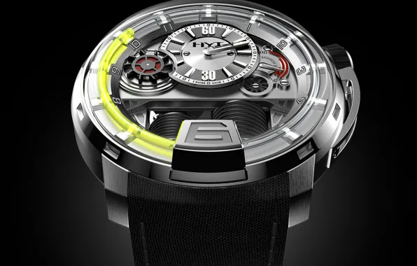 Picture watch, Watch, HYT, UNLEASHES A MASTERPIECE, WITH THE H1 WATCH