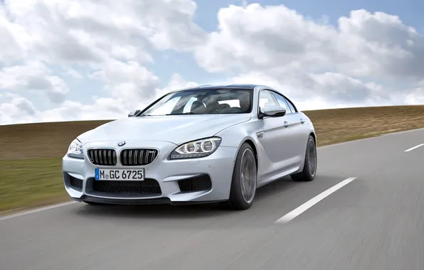 The sky, Clouds, Auto, BMW, Machine, Grey, BMW, Silver