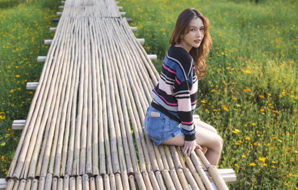 Picture look, face, sitting, cutie