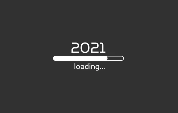 Background, holiday, minimalism, New year, 2021