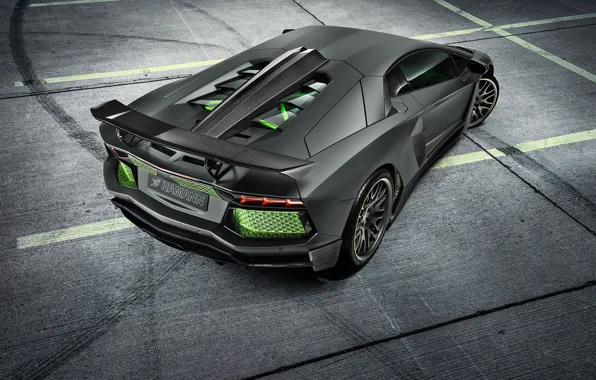 Picture Lamborghini, Light, Carbon, Green, LP700-4, Aventador, 2014, Limited